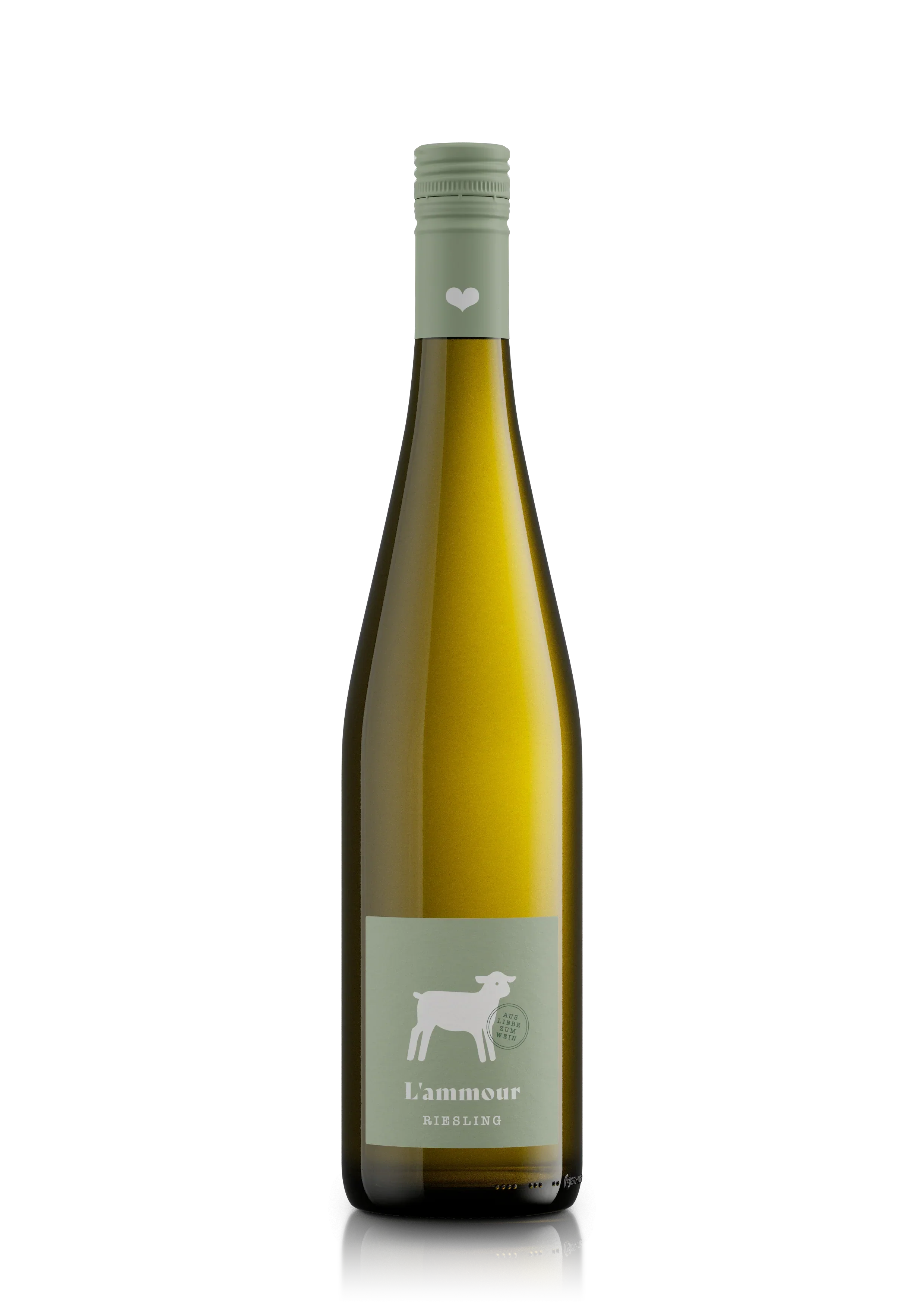 Riesling Weinflasche